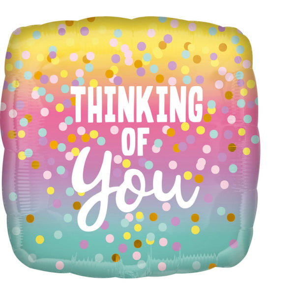 Dots "Thinking of you" Folienballon