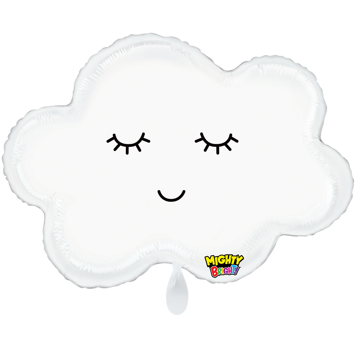 Süße Wolke Weiß Folienballon