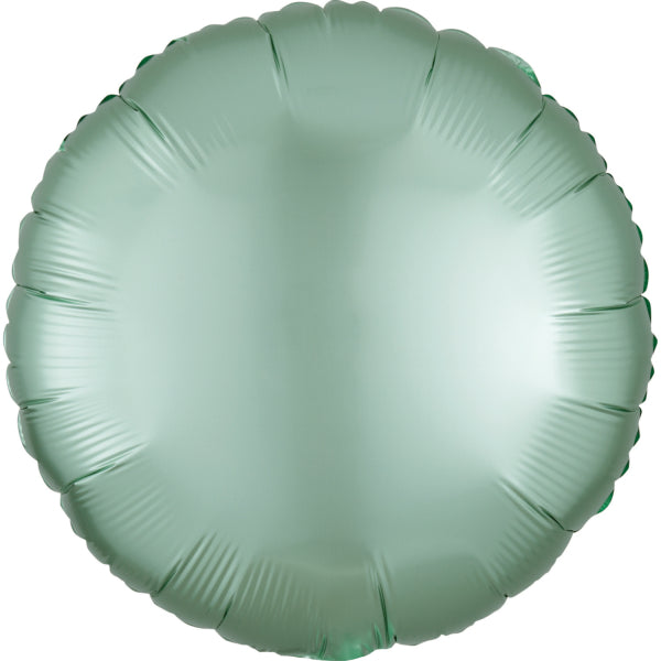 Mint Satin Rund