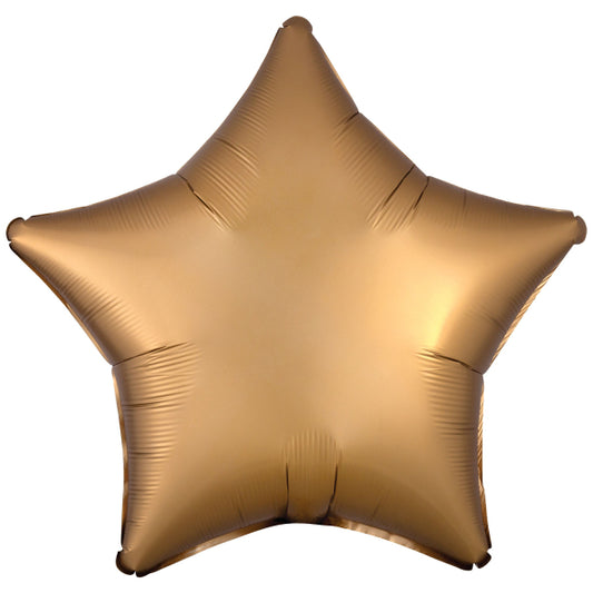 Gold Stern Satin Folienballon