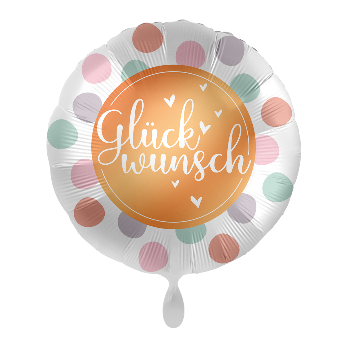 Dotted "Glückwunsch" Rund
