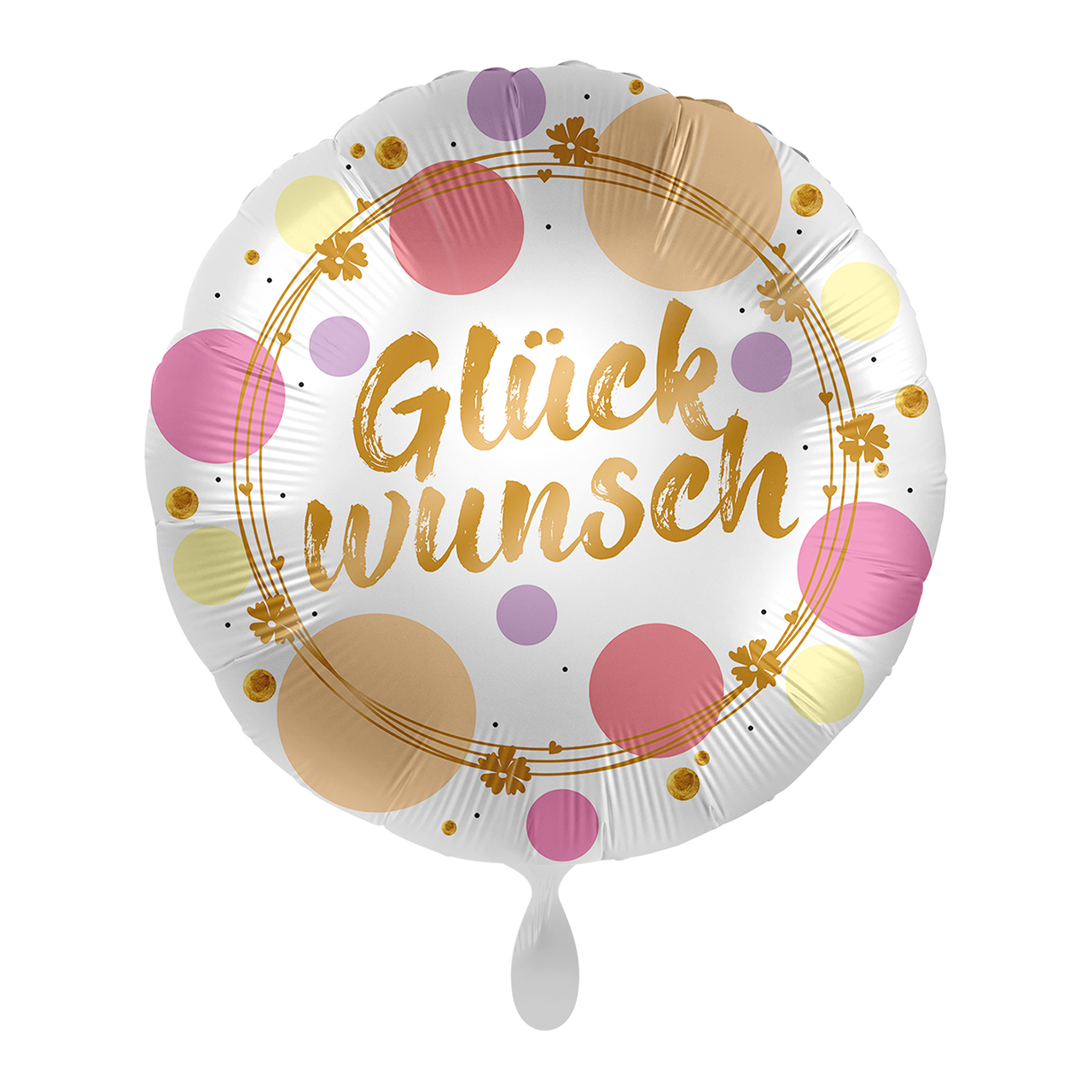 Shiny Dots "Glückwunsch" Rund