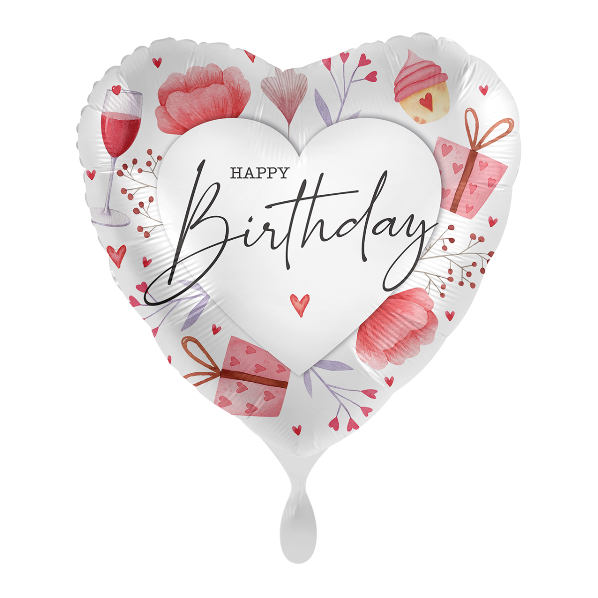 Geschenk "Happy Birthday" Herz