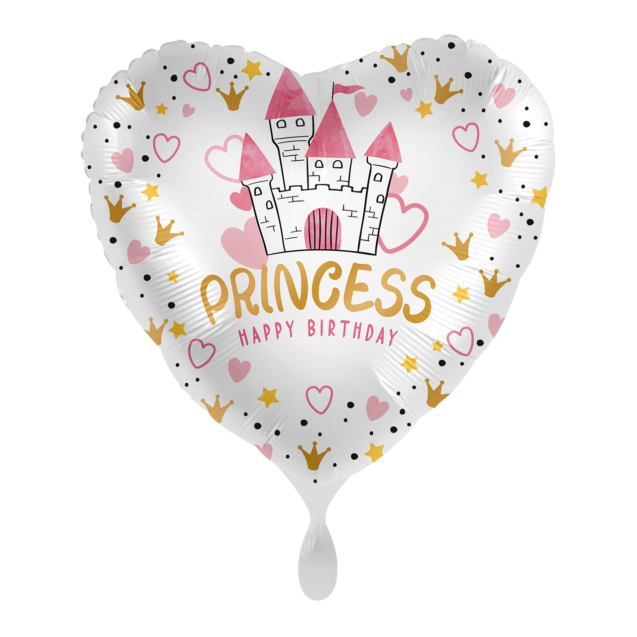 Schloss "Princess Happy Birthday" Herz