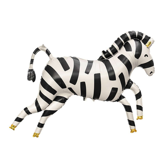 Süßes Zebra Folienballon