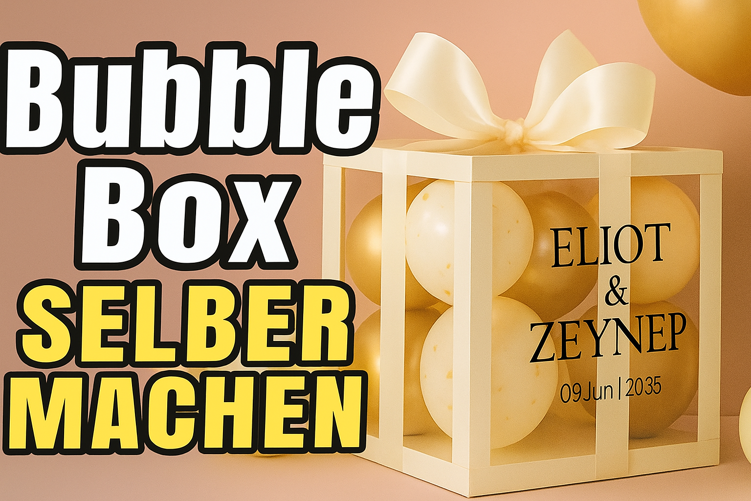Video laden: Anleitung Bubble Box