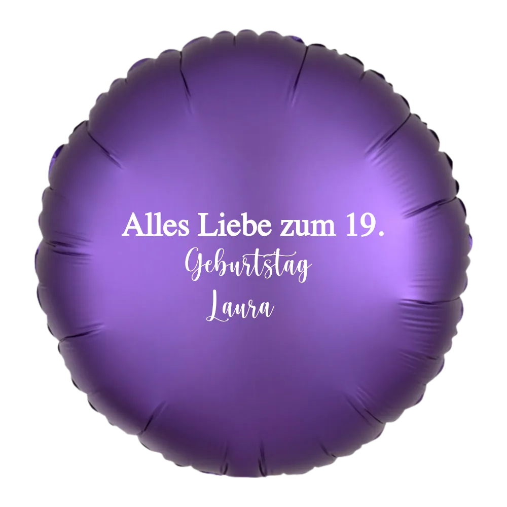 Personalisierter Standardballon