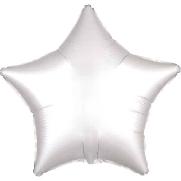 Weiß Satin Stern